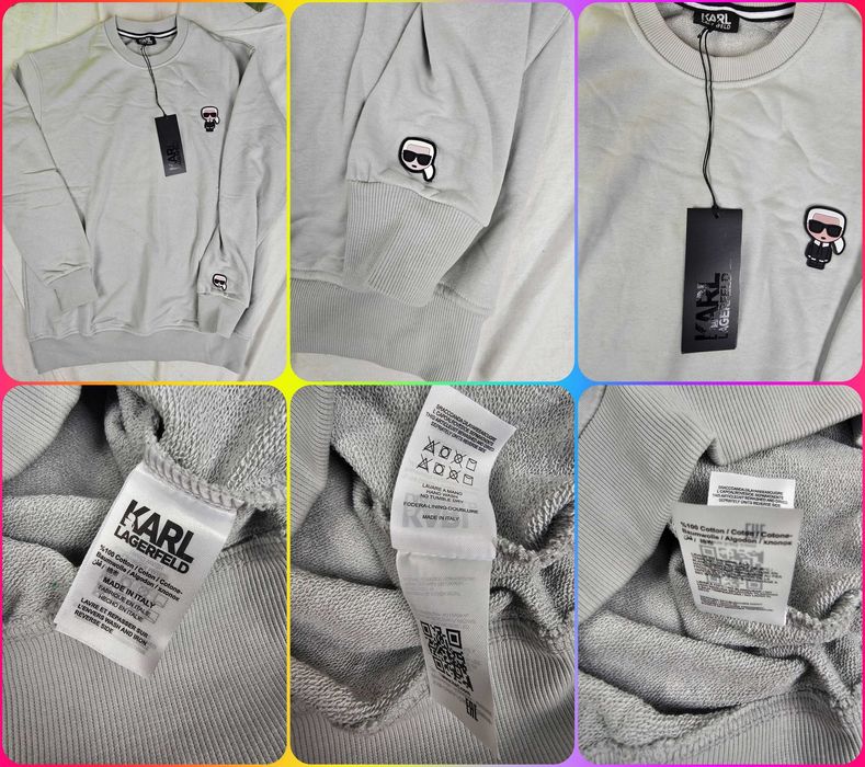 Bluza męska Karl Lagerfeld maly znaczek Calvin Klein OUTLET