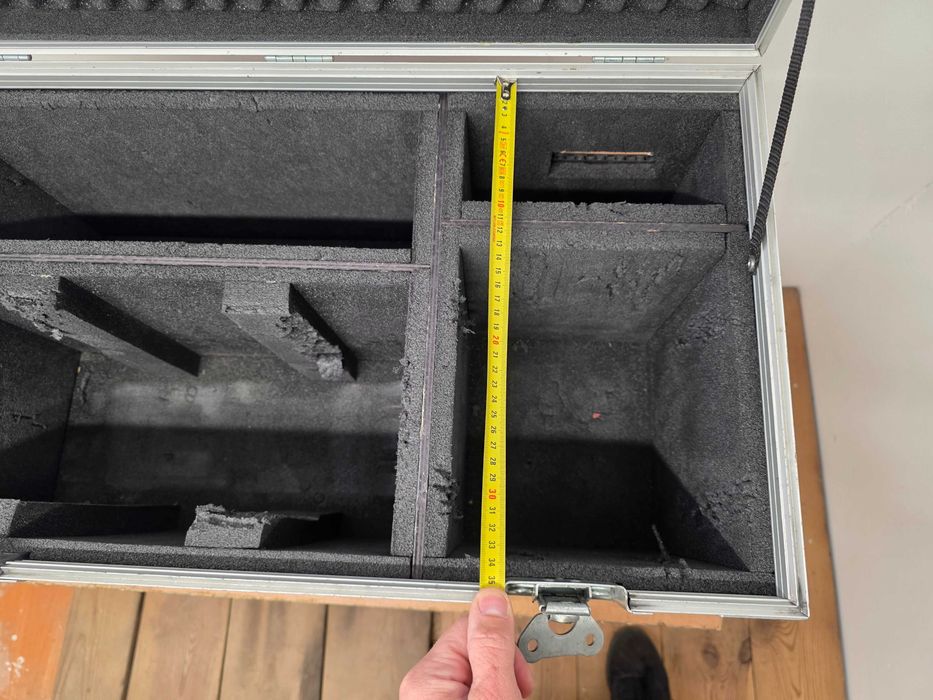 64x35x27+6  flightcase case KUFEREK skrzynia walizka FAKTURA