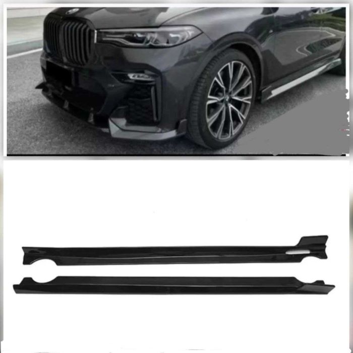 Обвіс для BMW X7 G07 диффузор спойлер пороги лезвия сплиттер