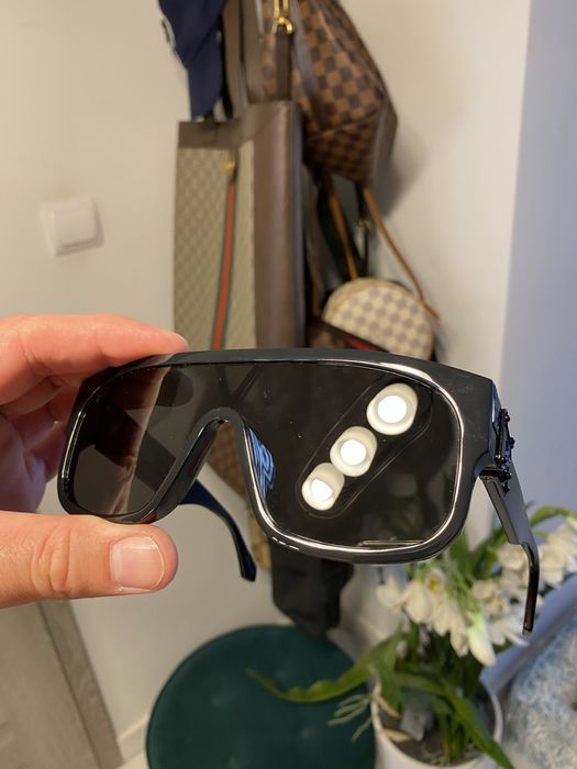 Louis Vuitton okulary meskie przeciwsłoneczne , masywne , oryginal