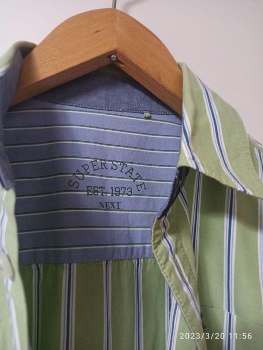 Świetna, klasyczna w paski koszula