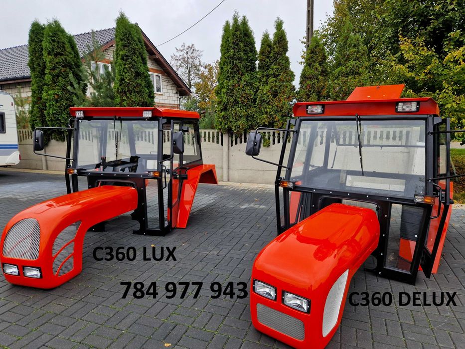 Kabina C360 C330 C-360 C-330 maska błotniki C360 super ceny t25 MF255
