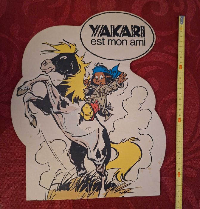 Expositor publicitário Yakari. Casterman