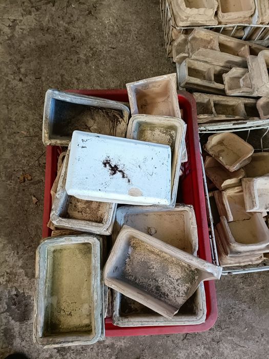 Kafle piecowe białe do pieca kaflowego z rozbiórki