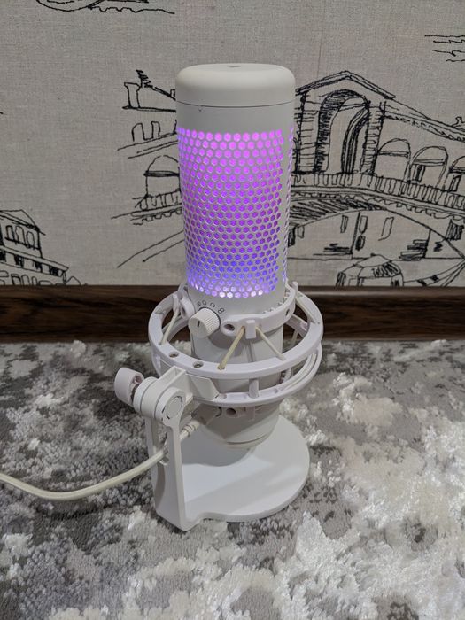 Мікрофон HyperX QuadCast S White