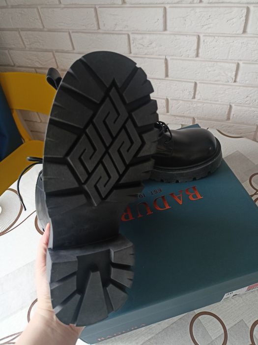 Buty skórzane Badura