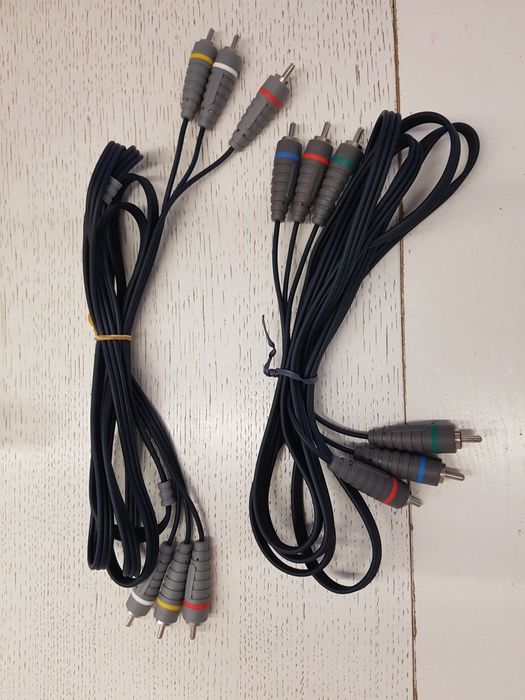 Kabel męski audio video cinch