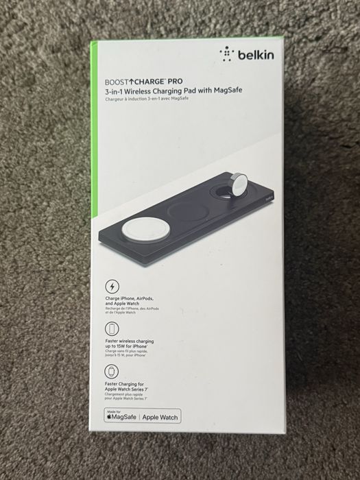 Carregador Wireless 3 em 1 (Belkin)