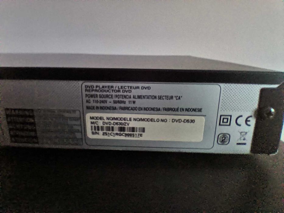 Samsung DVD-D530 - odtwarzacz DVD