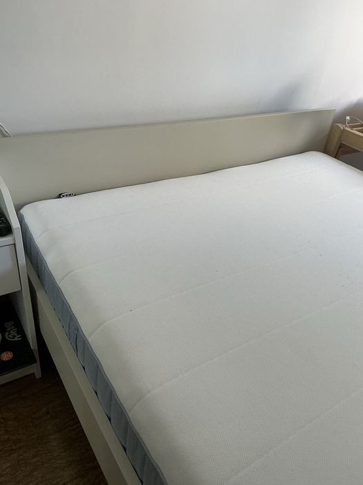 Cama de casal ikea com colchao 140