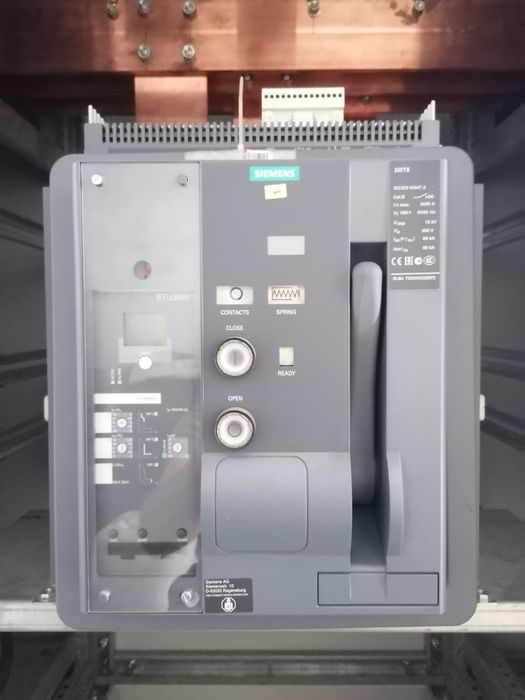 Автоматичний вимикач 2000ампер на електро підстанцію simens 3WT8 2000а