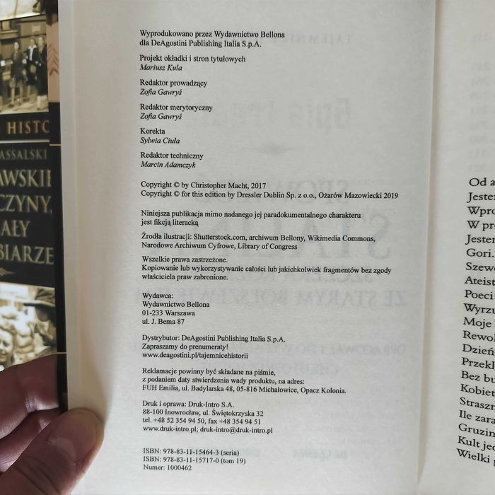 Seria tajemnice historii tomy 1-50