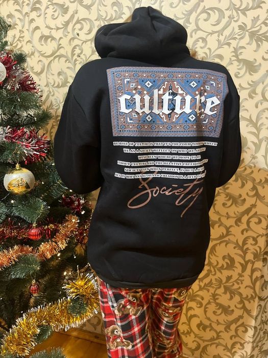 Худи на флисе новая