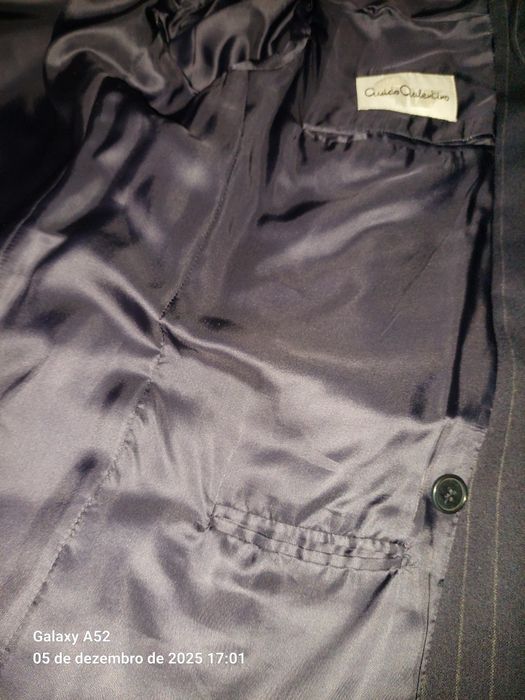 Fato para homem azul escuro