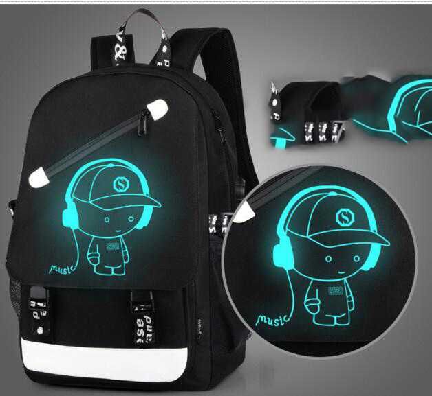 Plecak Mochila fluorescencyjny Młodziezowy Szkolny