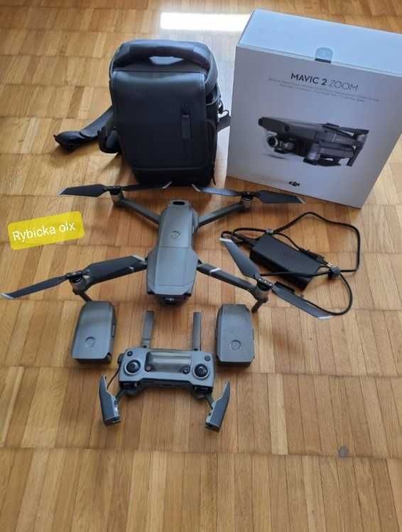 Dron DJI Mavic 2 ZOOM 2x baterie plecak gratis Warszawa
