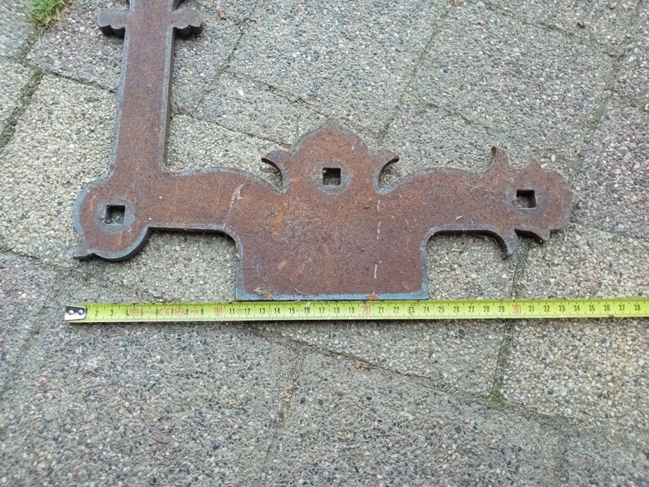 Zawias ozdobny surowy