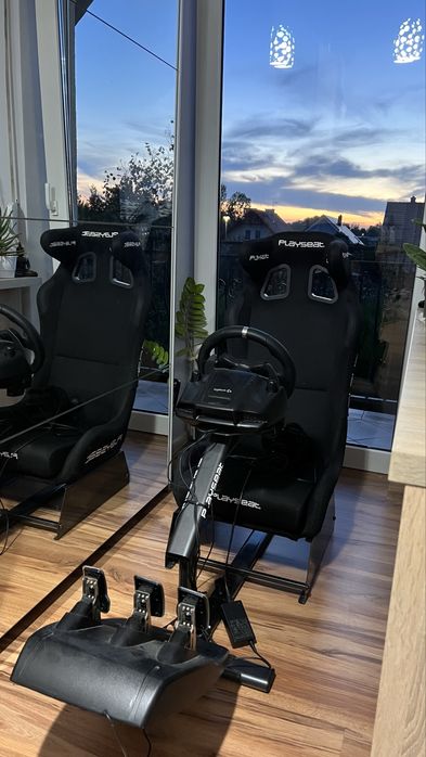 Simrig kierownica i fotel playseat evolution