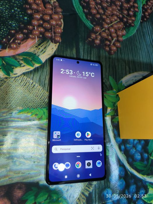 Poco F4 GT 12gb RAM + 256gb, gatilhos de jogos Snapdragon 8 Gen1, 5g, Dual sim, 120w