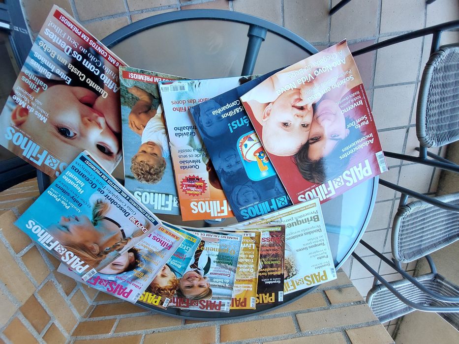 Revista pais e filhos Vendido ano 1998 de Jan a Dez