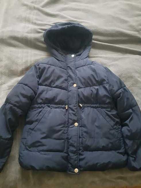 Kurtka dziewczęca  zimowa ciepła ZARA, rozm. 158/164 cm