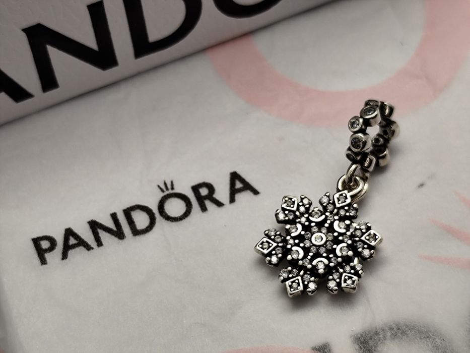 Pendente floco de neve Pandora