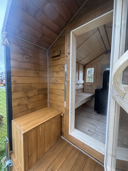 Sauna ocieplana mobilna