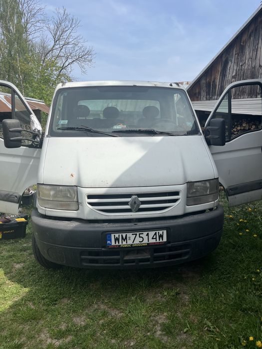 Hakowiec renault mascott 2.8 140km sprawny (iveco) wywrotka
