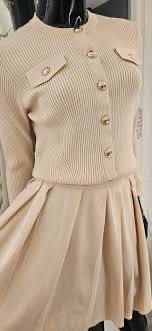 Zestaw dzianinowy S nowy