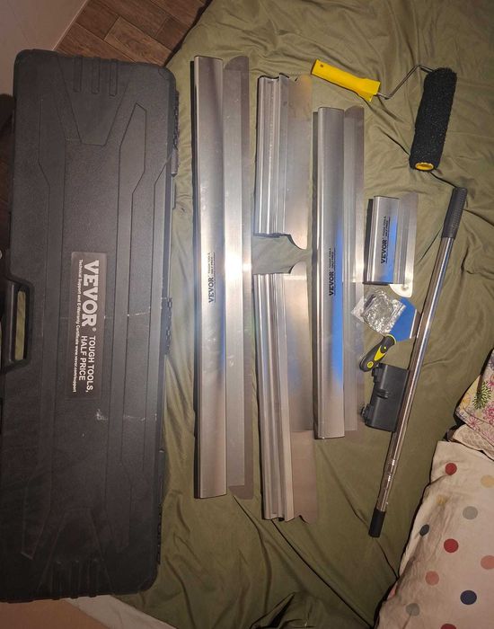 Kit de Ferramentas barramento, estoque regulável e trabalho em drywall