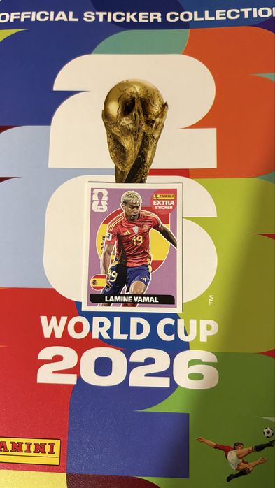 Lamine Yamal Extra Sticker WC2026