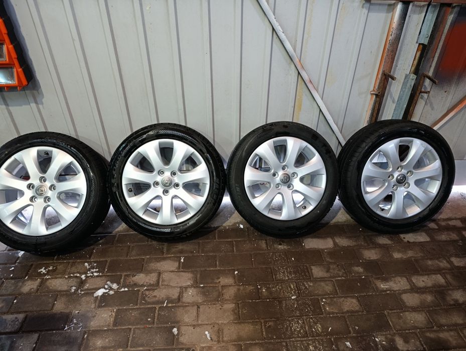 Диски  5/115 R17 + НОВА ЛІТНЯ ГУМА 2024 РОКУ!!!