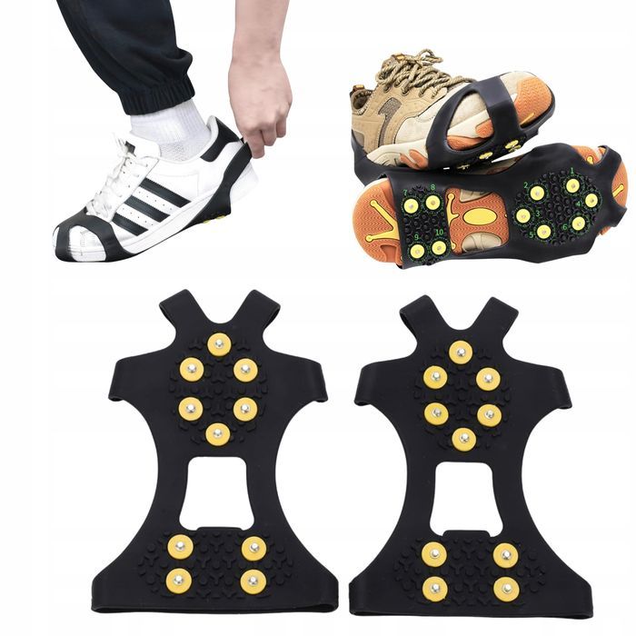 Raczki Antypoślizgowe Na Buty Gumowe Raczki Nakładki Zimowe R 42-48