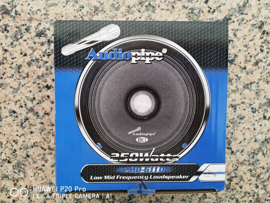 Colunas de frequência Média Audiopipe APMB-611DR - 17cm