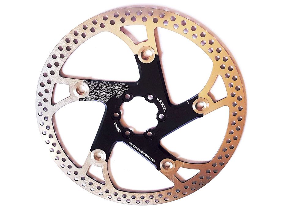 tarcza hamulcowa rowerowa CLOUD 180mm w standardzie IS(6 śrub) 168g!!!