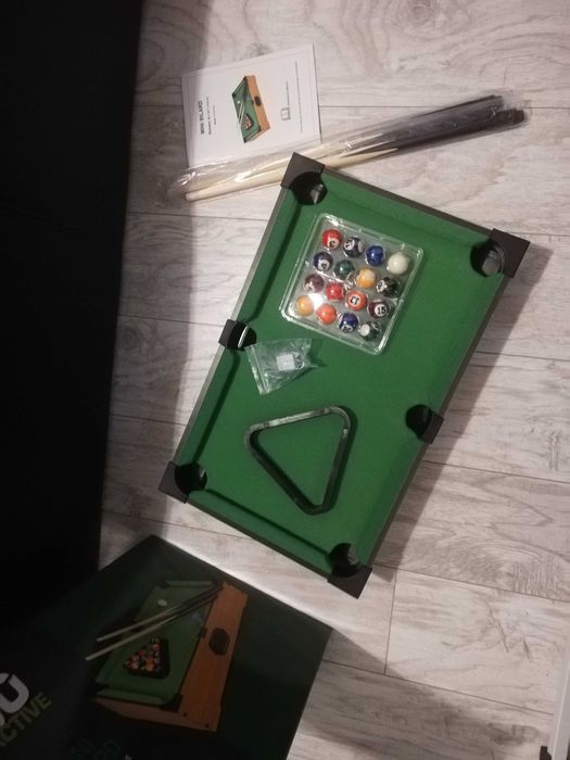 Mini bilard, gra