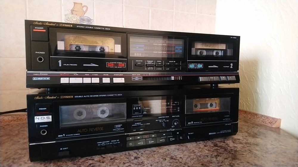 "Fisher CR-W915" касетна дека Studio Standart