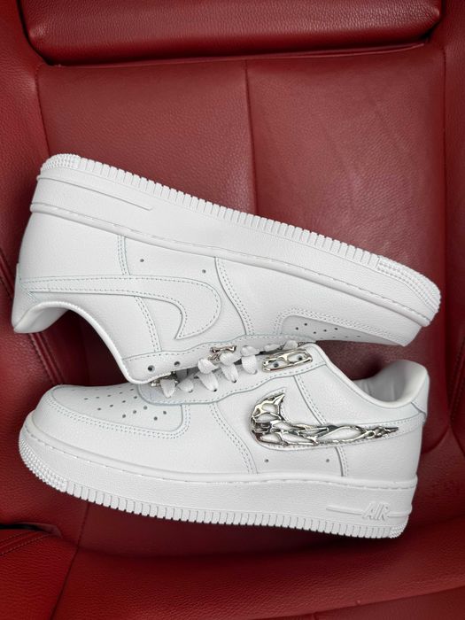 (БЕЗ ПЕРЕДОПЛАТИ) Nike Air Force 1 Low Molten Metal Silver найк аір