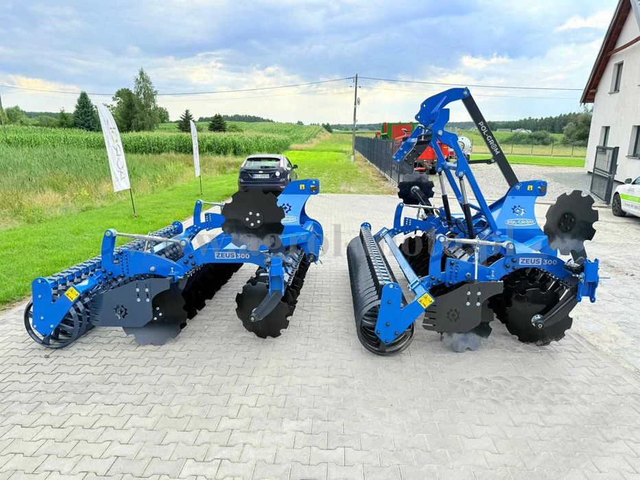 Agregat talerzowy Brona POL GROM 2.5 - 3m. AGRO FACTORY INTER TECH