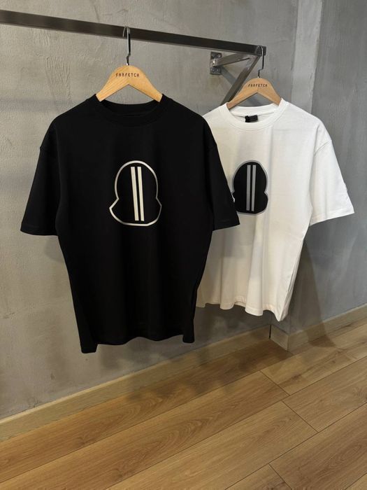 MONCLER футболка оригинал мужская женская унисекс оверсайз