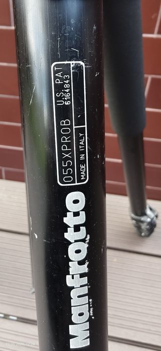 Manfrotto 055XPROB statyw z głowicą Manfrotto 501 HDV