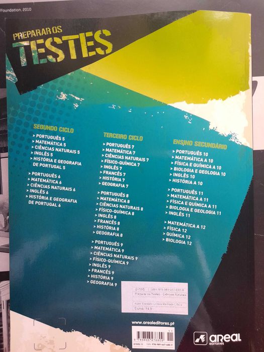 Preparar os Testes Ciências Naturais 8⁰ Ano - NOVO!