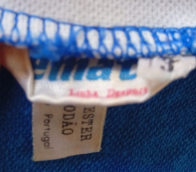 Camisola dos anos 70 dos Serviços Sociais da C G. de Depósitos