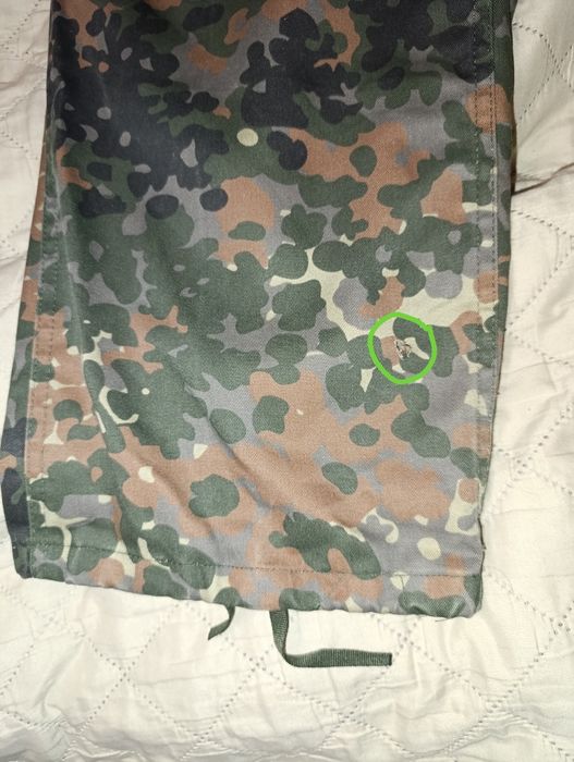 Камуфляжные Брюки рейнджер Mil-Tec BDU flecktarn XL 54