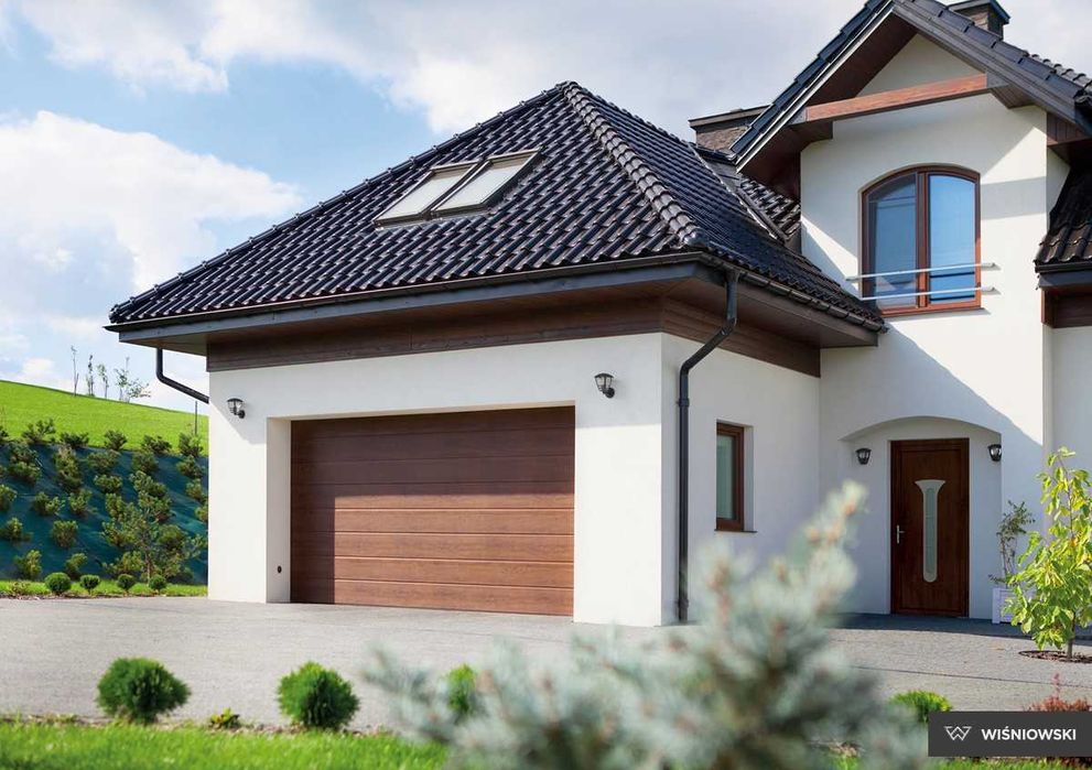 Brama WIŚNIOWSKI THERM 6CM segmentowa / Tychy, Kobiór, Wyry