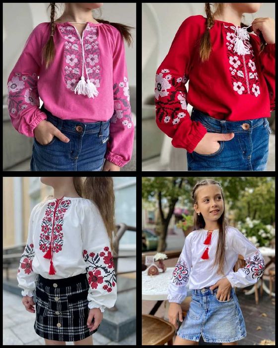 Вишиванка на дівчинку