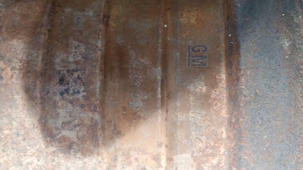 Opel 1.4 kolektor wydechowy katalizator pusta puszka