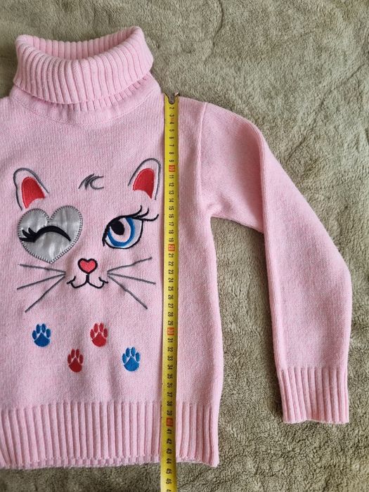 Тепла кофта гольф на дівчинку