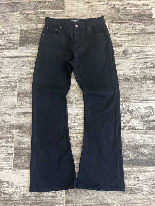 BALENCIAGA lost tape flared jeans  | Кльош джинсы