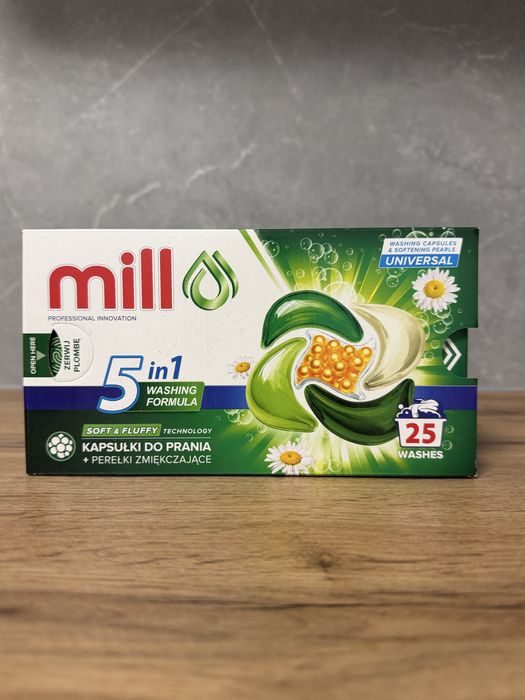 Mill Universal 25 szt. - nowe kapsułki do prania
